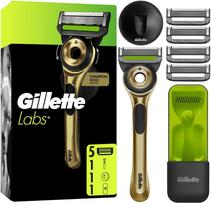 „Gillette Labs“ skustuvas su šveičiamąja juostele, „Champion Gold Edition“, žalias/juodas