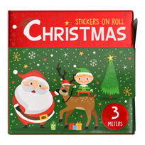 Creative Toys KALĖDOS - Lipdukai - 3 metrai ritinėlyje (24 vnt.) (1319)