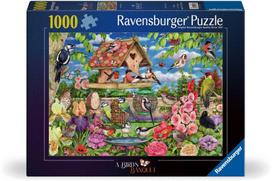 Dėlionė Ravensburger - Paukščių lesyklėlė 1000p (12001713)