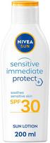 Nivea raminamasis losjonas jautriai odai SPF30, 200 ml