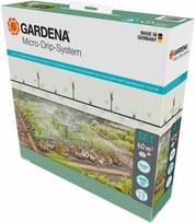 GARDENA mikrolašelinio drėkinimo daržovių lysvių / gėlių apvadų rinkinys (60 m²)