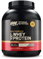Optimum Nutrition - Gold Standard 100% - sausainiai su grietinėle 2020 g