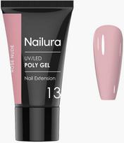 Nailura - Poly Gel 13 - Rožinė Nude - 30 ml