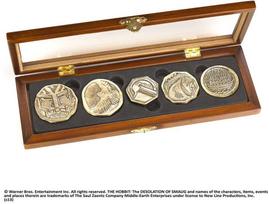 „Noble Collection“ – „Žiedų valdovo“ – nykštukų lobių monetų rinkinys