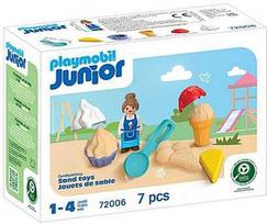 PLAYMOBIL - JUNIOR: Smėlio ledų parduotuvė (72006)