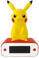 POKEMON - Pikachu - Žadintuvas su LED lempute