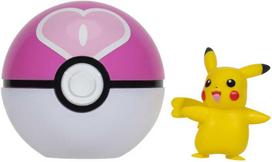 Pokémon - Clip N Go moteriškas Pikachu su meilės kamuoliuku (PKW3638)
