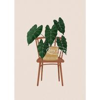 House Plants Monstera Philodendron Poster and Print Canvas Painting Potted Botanical Leaves Wall Art Picture for Room Home Decor 21cm×30cm NoFrame