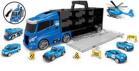 „Contruck“ – sunkvežimis su gelbėjimo automobiliais ir ženklais, policijai (534653)
