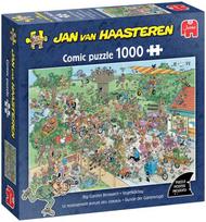 Dėlionė Jan Van Haasteren Janas van Haasterenas – „Big Garden Birdwatch“ (1000 vienetų) (1110100623)
