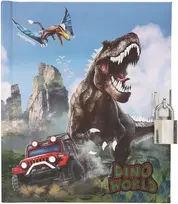 Dino World Dinozaurų pasaulis - dienoraštis su spyna (0413997)