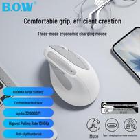 B.O.W MD390L Ergonomic Vertical Triple Mode Mouse