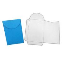 Kortelių kišenės vokelio pjovimo formelė Scrapbooking įspaudimo DIY popieriaus gamybos forma white
