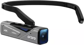 ORDRO EP7 FPV dronas, nešiojamas ant galvos, 4K 60 kadrų per sekundę raiška, pilkas