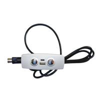 Electric Sofa Recliner Switches with USB Charging Port 2 Button Hand Control Push Rod Motor Lift Switches Easy to Use 1