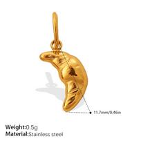 European and American DIY jewelry accessories burger fries food series cute mini pendant