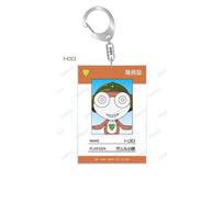 Keroro Anime Keychain Acrylic Figure Key Chain Cartoon Character Pendant Keyring Accessories Jewelry Gifts Factory outlet store 6 cm