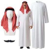 Przebranie Araba Szejka Strój Arabski Dorosłych Kostium Sułtan Halloween Xl