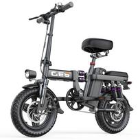 Toofly GE5 Elektrinis dviratis Suaugusiems 250W Variklis 48V15AH Baterija 14 colių Visureigio Stori Padangų E-dviratis
