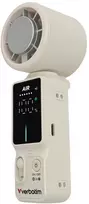 Rankinis ventiliatorius Verbatim Cool `n` Go Ice Touch Pro baltos spalvos sidabro spalvos