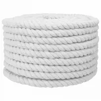 Medvilninė virvė 24 mm 25 m Balta 100% Medvilnė