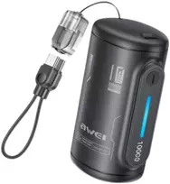 Powerbank Awei WP-117 10000mAh 22.5W 3C 2xUSB-C juodos spalvos
