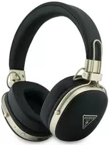 Ausinės Guess Bluetooth ENC Metal Grained Triangle Logo juodos spalvos