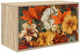 TV staliukas Sieninis televizoriaus stovas GENNEP 69 x 33 x 40 cm