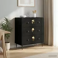 Ištraukalas spinta BREMEN Magnolijų raštas 66 x 36,5 x 76 cm