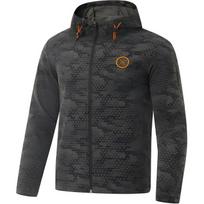 Li Ning Trench Coat Men's Obsidian Gray All Over Print AFDU845-1 XXL