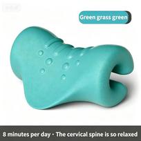 Cervical Spine Stretch Gravity Muscle Relaxation Traction Neck Stretcher Shoulder Massage Pillow Relieve Pain Spine Correction 1pcs