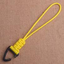 Triangle Buckle Paracord Keychain Anti-lost Parachute Cord Carabiner  Emergency style 6
