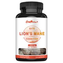 Coolkin - Organic Lion's Mane Mushroom Extract 9000mg - Brain and Nervous System Health 120*1