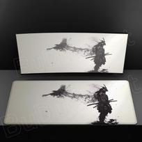 Japanese Samurai Mouse Pad Large Game Accessories Mouse Pads Rubber 400x900 Speed Game Desk Pad Office Pad Keyboard Mause Carpet 300x600x2mm