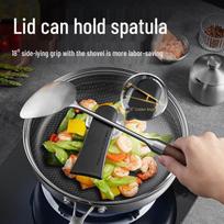 COOKER KING 304 Stainless Steel Non-stick Frying Pan