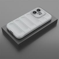 For Honor 600 Lite Case Silicone Liquid Plain Cover Honor 600 Lite Cover Shockproof Phone TPU Protect Case Honor 600 Lite Cover Honor 600 Lite šviesiai pilka spalva