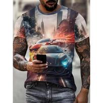 Fashion Personality Men and Women Darts Board 3D Printing T-shirt Loose Short Sleeves Sport Shirt Couple Shirt  6XL S