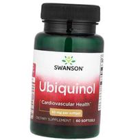 Ubiquinol, Ubiquinol 50, Swanson 60gelcaps (70280025) 60softgels