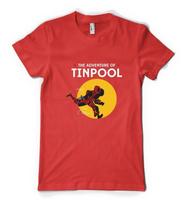 Marvellous Deadpool The Adventures Of Tinpool  Personalised Unisex Kids T Shirt M