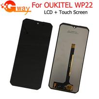 Pilnas LCD ekrano ir skaitmenintuvo surinkimas, skirtas Oukitel WP22 WP26