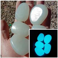 10pcs Decoration 4.5cm Luminous Pebbles Glow in Dark DIY Garden Luminous Stone Gravel Big Big Stone Garden balta