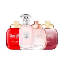COACH New York Gėlių puokštės kvepalų mėginukų rinkinys Keturių dalių rinkinys Eau De Parfum EDP Rožė Braškė 4,5ml*4 Four-Piece Set