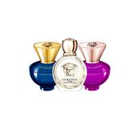 Versace Mini Q version MINI QMINI-Three-piece set: Dylan women's perfume 5ml + Ainas women's perfume 5ml + Sunset Dreams women's perfume 5ml ruda