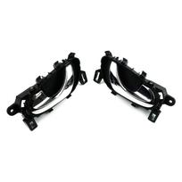 Nissan Qashqai J11 2014-2022 EDP1104 Automobilio vidinė salono durų atidarymo rankena chromuotas plastikas kairė dešinė komplektas 80671-4EA0B 80670