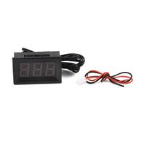 Aquarium Digital Thermometer Vivarium Body temperature Water tanks 18MA mėlyna