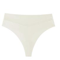 TERMEZY Sexy Moteriškas trumpas, kvėpuojantis labai elastingas apatinis trikotažas žemu juosmeniu G string, patogus vientisas apatinis trikotažas XL beige