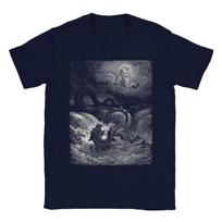 Best Selling Fashion Summer New Gustave Dore T Shirt. The Destruction of Leviathan. Classic Unisex Crewneck T-shirt Men Tee S