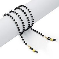 Crystal Bead Glasses Strap Mask Holder W73A290 gold