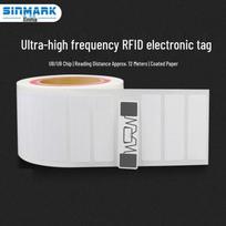 SINMARK 7018 Coated Paper UHF RFID Adhesive Labels 1000 Pcs