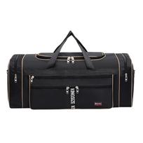 Hufeng Large Capacity Travel Duffel Bag 56-75L juoda
